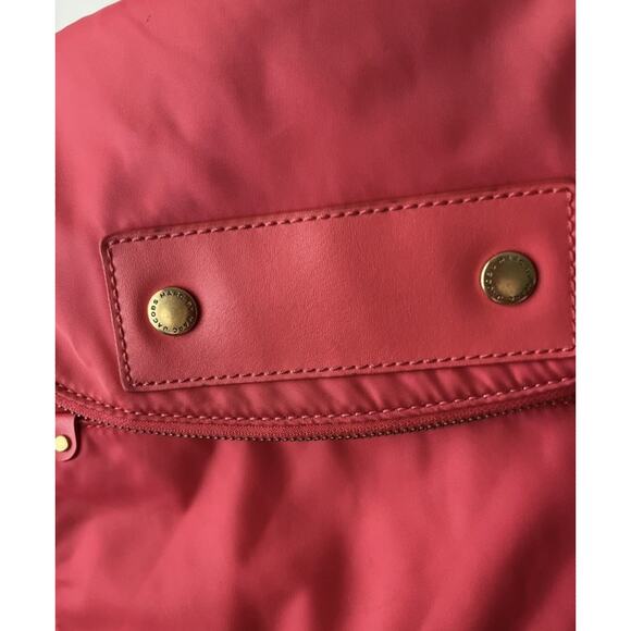 Marc by Marc Jacobs Bag Nylon Natasha Large Crossbody Shoulder Pink Watermelon - Picture 9 of 16